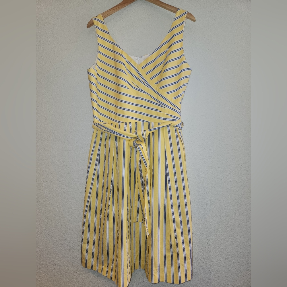 Talbots fit and flare Summer Sun Dress Size 16